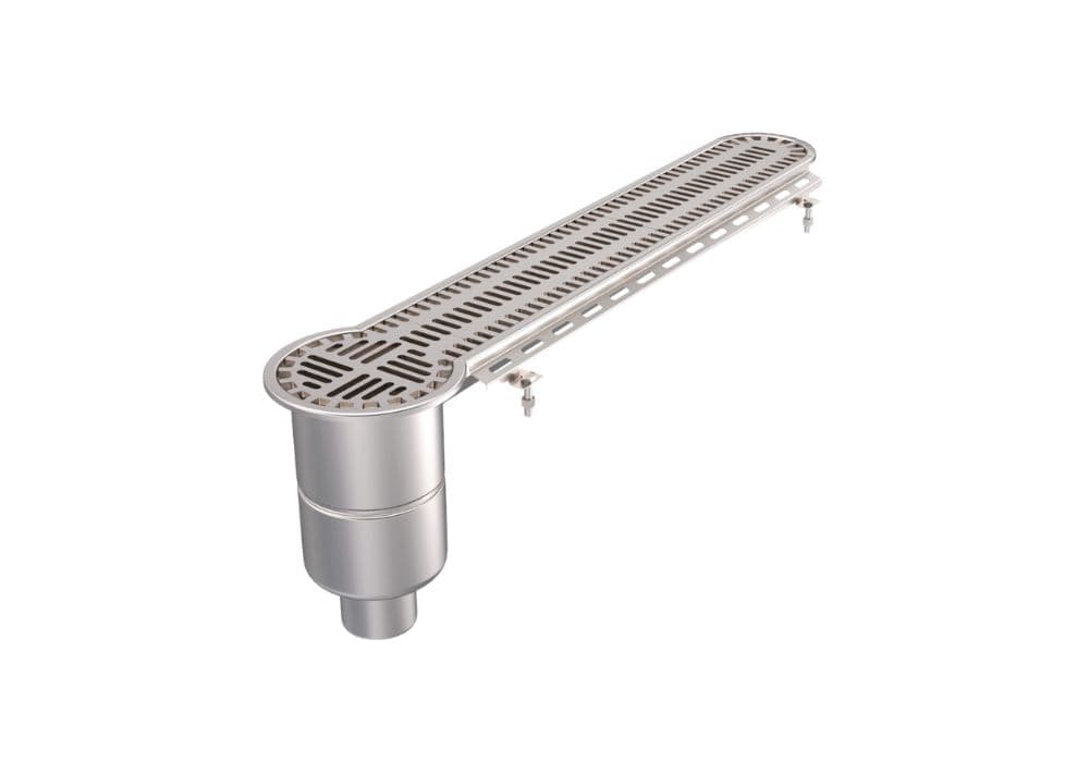 Hygienic Floor Drain Channels